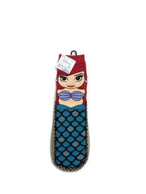 Disney The Little Mermaid Ariel Eskimuck Slipper Socks Womens Size S/M
